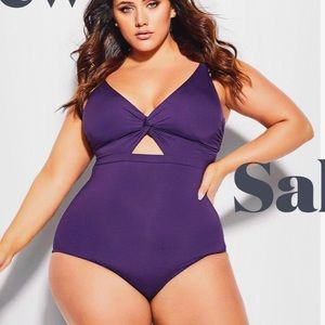 NWT CoEdition Majorca Violet One Piece